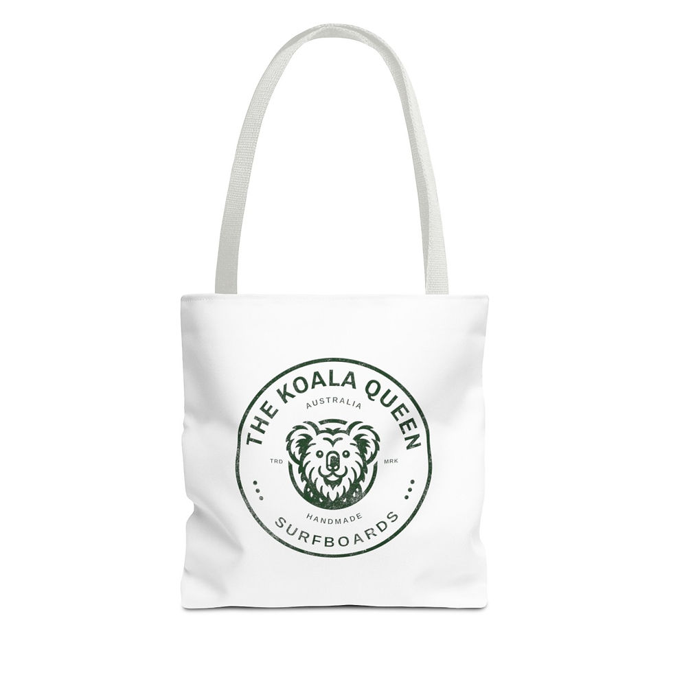 Thumbnail: Koala Queen Australia: Beach Tote Bag (AOP)
