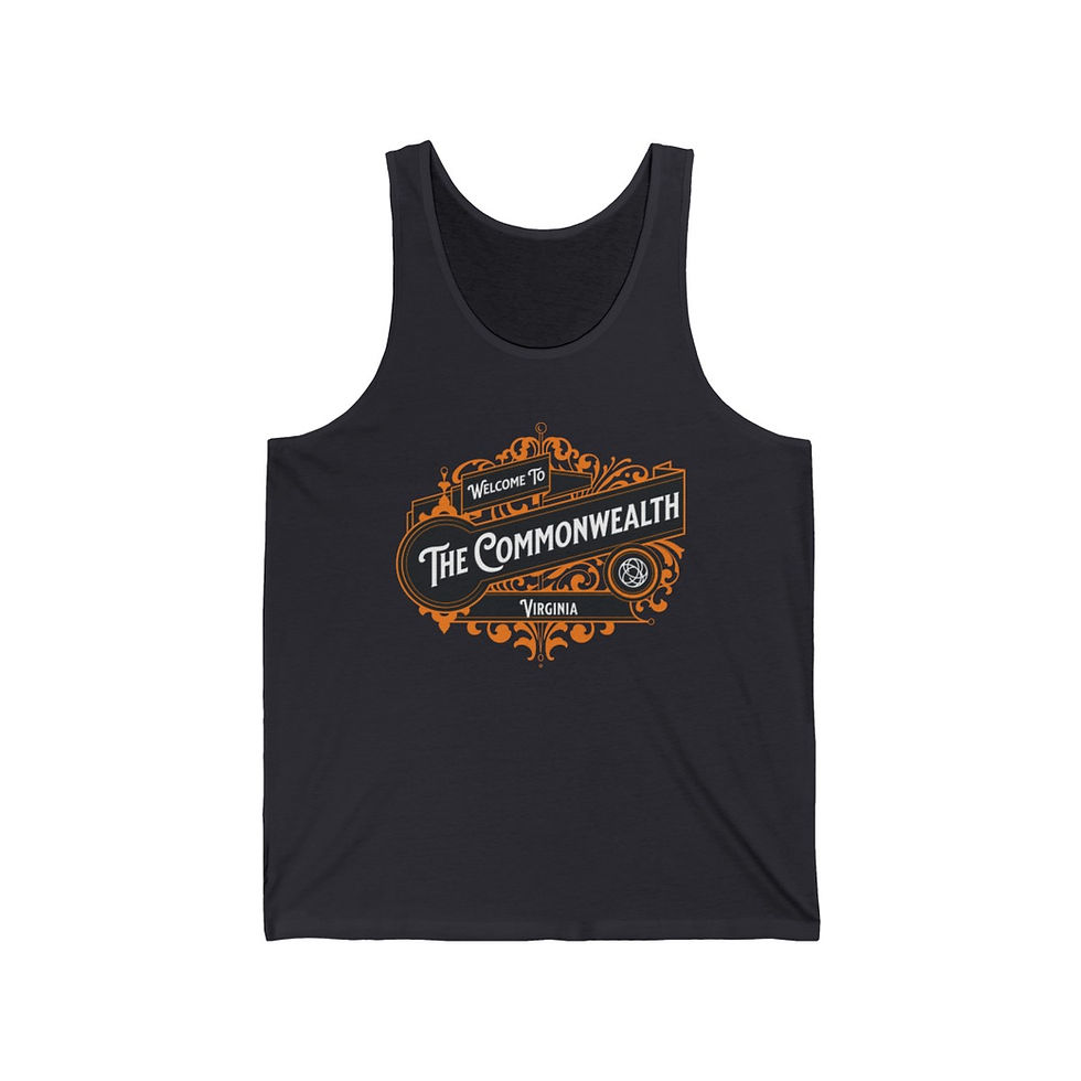 Thumbnail: The Commonwealth Virginia: Unisex Jersey Tank