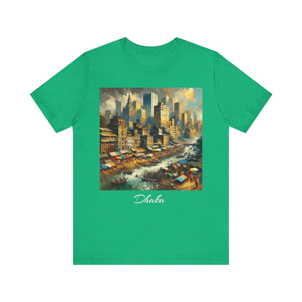 Thumbnail: Dhaka Bangladesh: Unisex Jersey Short Sleeve Tee