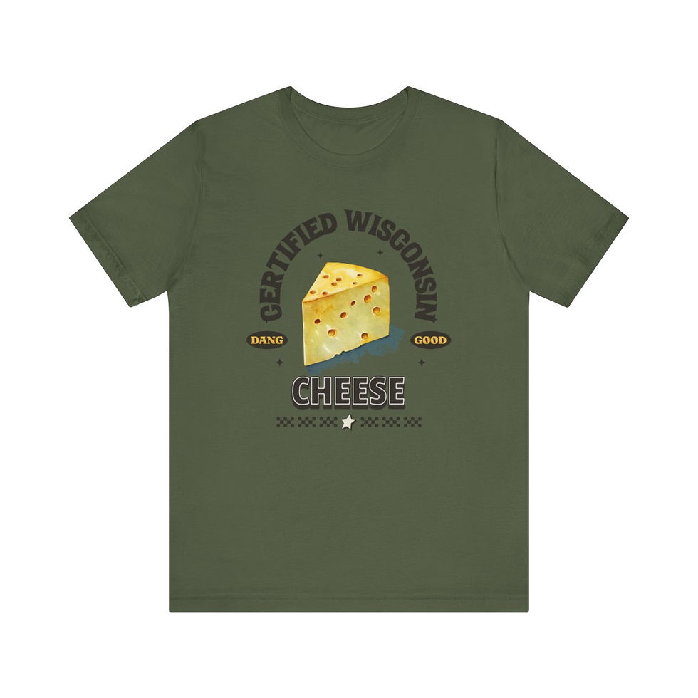 Thumbnail: Wisconsin Cheese: Unisex Jersey Short Sleeve Tee