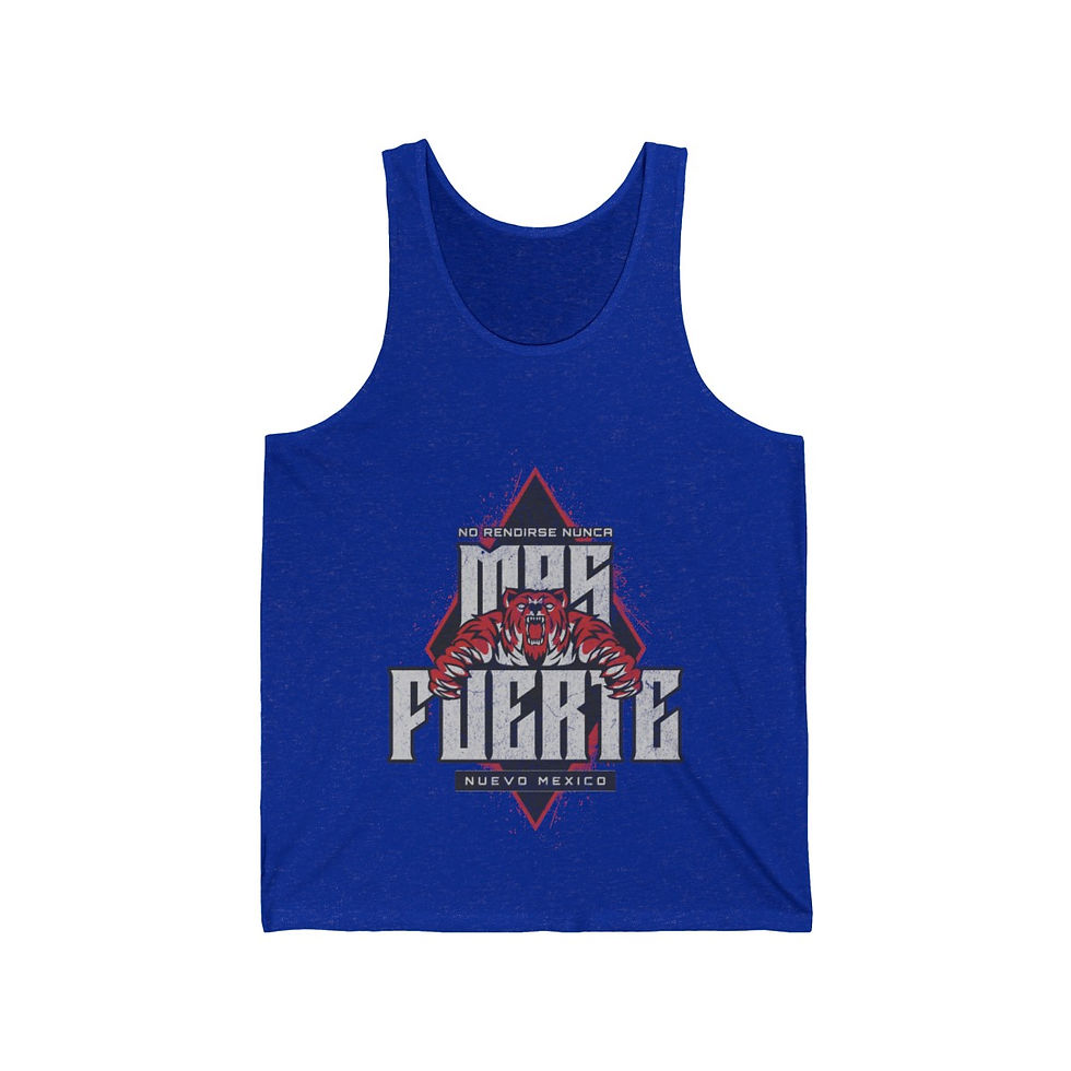 Thumbnail: Mas Fuerte New Mexico: Unisex Jersey Tank