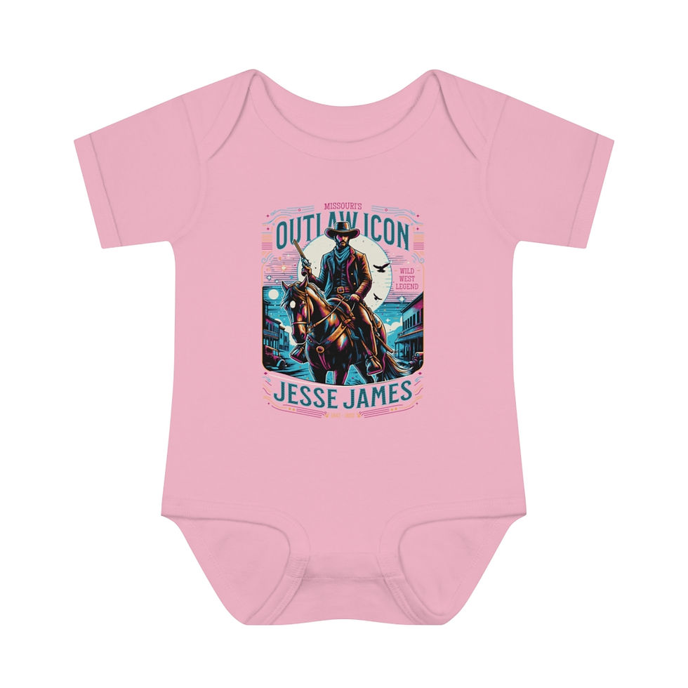Thumbnail: Jesse James MO: Infant Baby Rib Bodysuit
