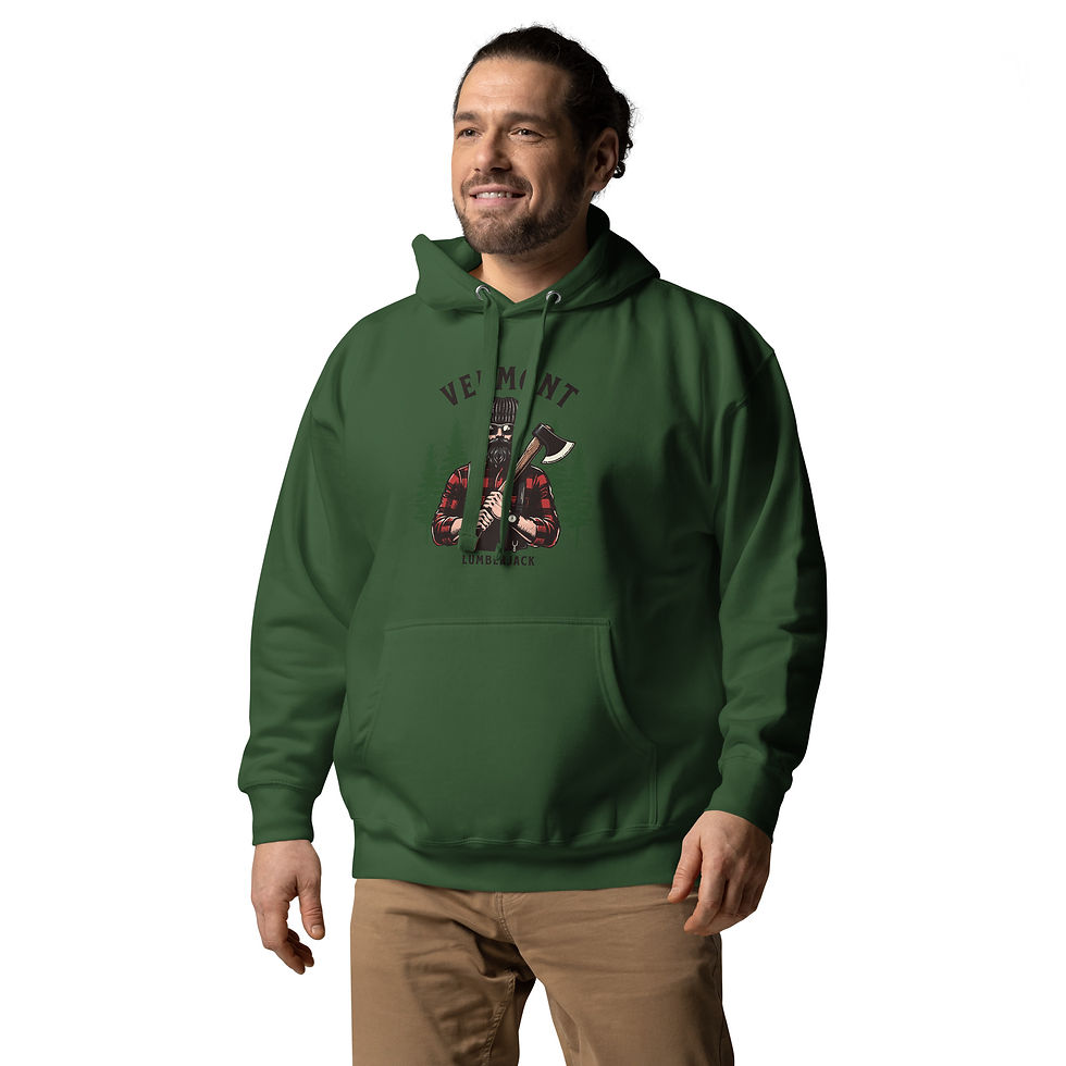 Thumbnail: Vermont Lumberjack: Unisex Hoodie
