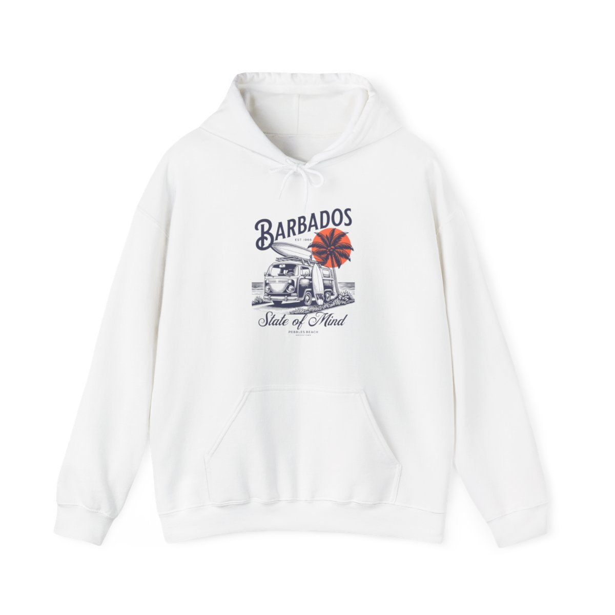 Barbados State of Mind: Unisex Heavy Blend™ Hooded Sweatshirt