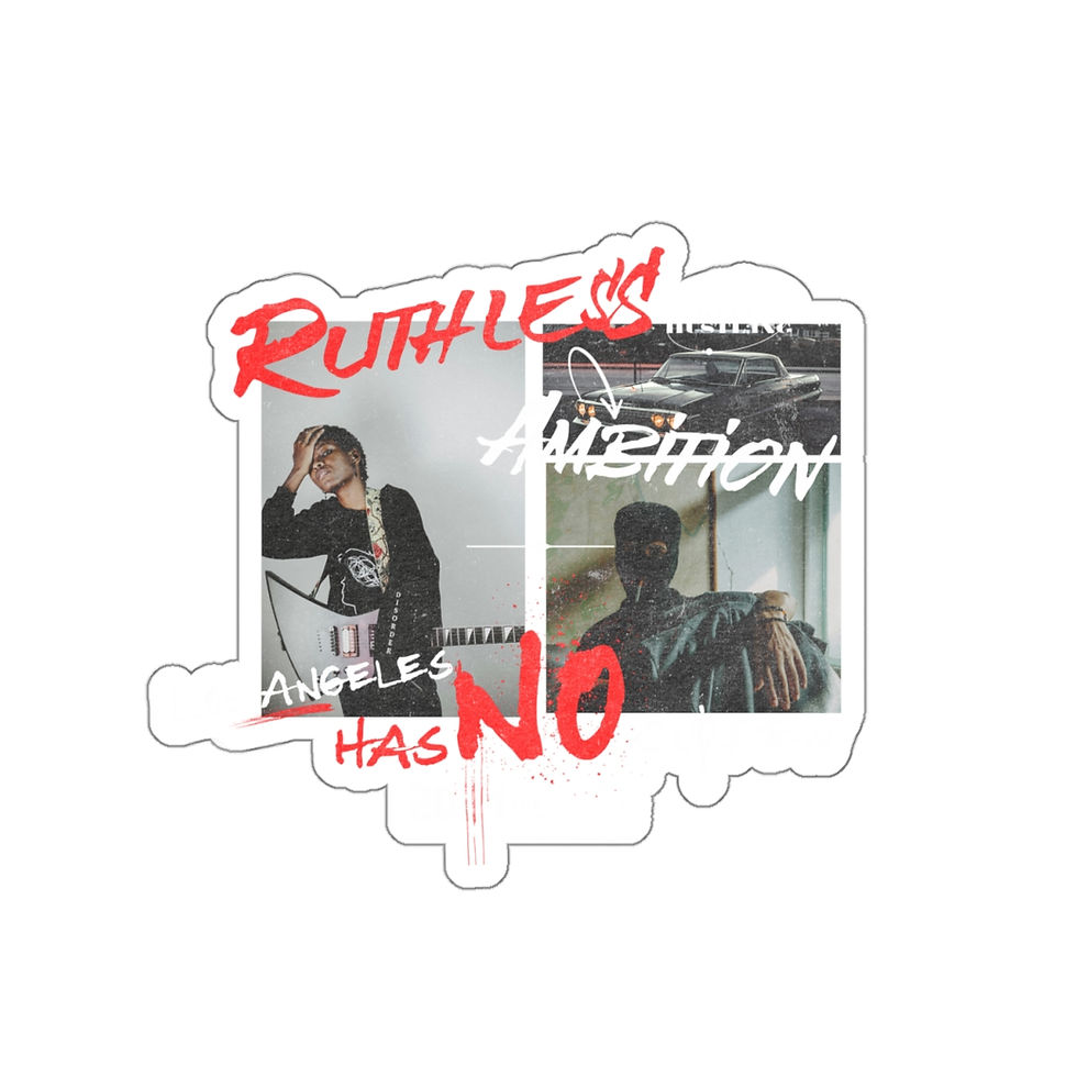 Thumbnail: Ruthless Ambition CA: Kiss-Cut Stickers