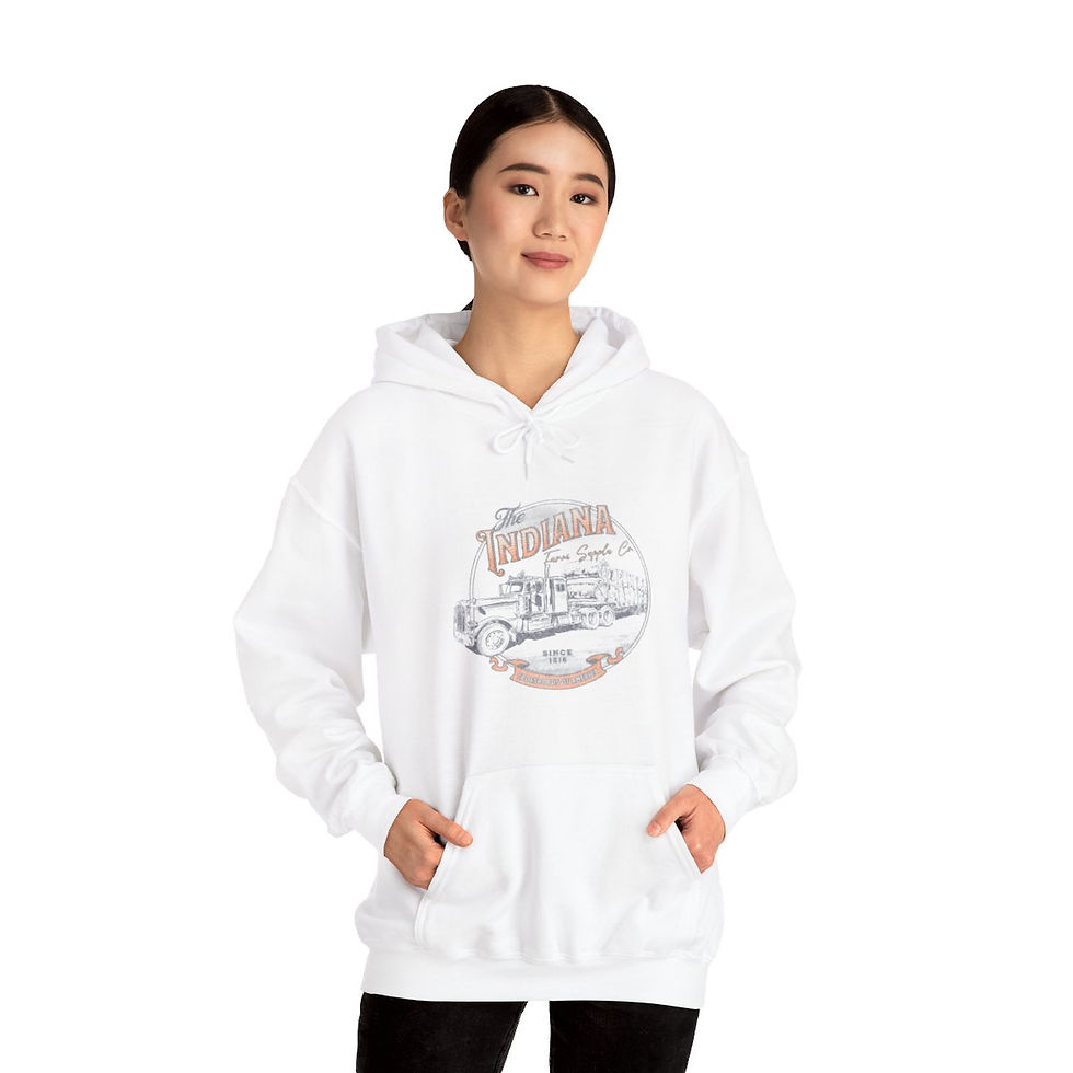 Thumbnail: Indiana Farm Supply Co.: Unisex Heavy Blend™ Hooded Sweatshirt