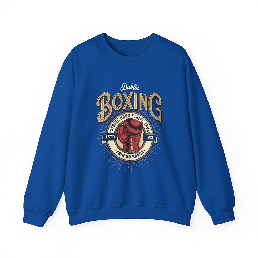 Thumbnail: Dublin Ireland Boxing: Unisex Heavy Blend™ Crewneck Sweatshirt