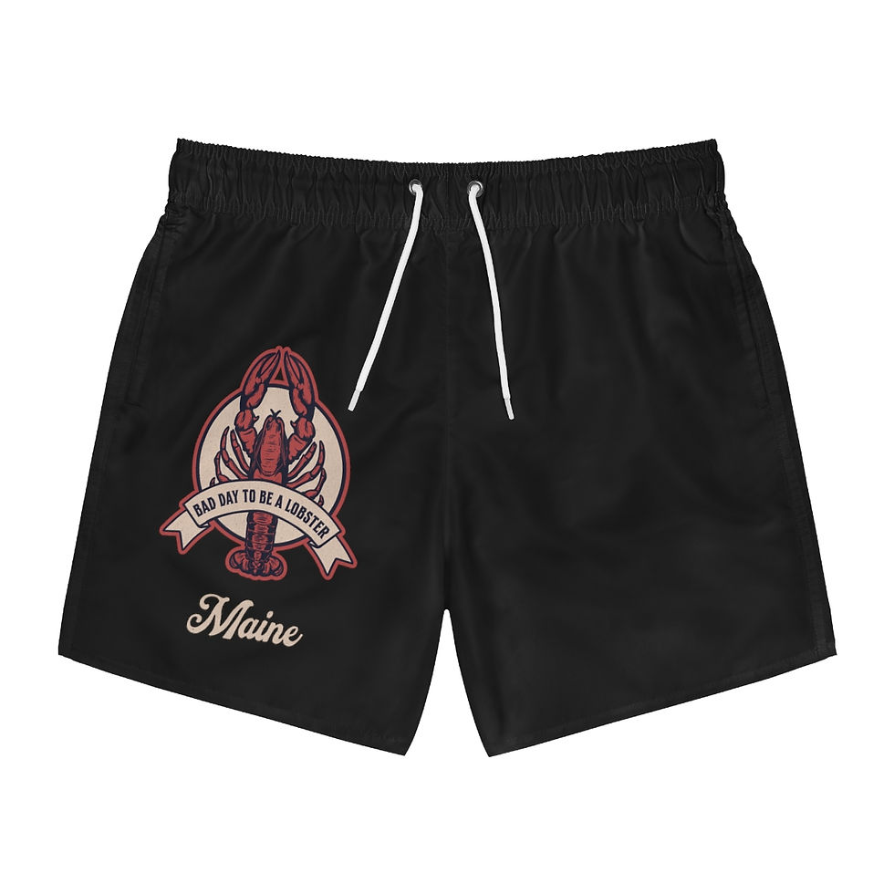 Thumbnail: Maine Lobster: Swim Trunks (AOP)