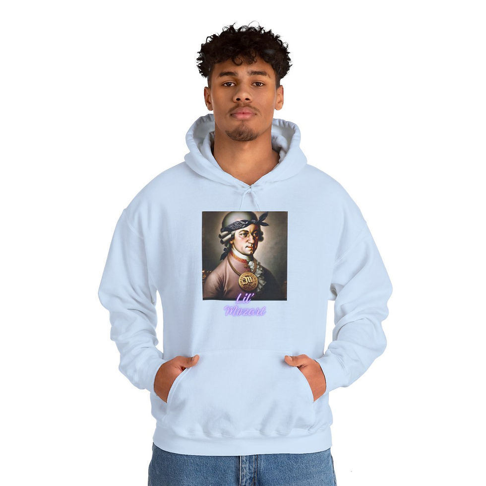 Thumbnail: Lil Mozart: Unisex Heavy Blend™ Hooded Sweatshirt
