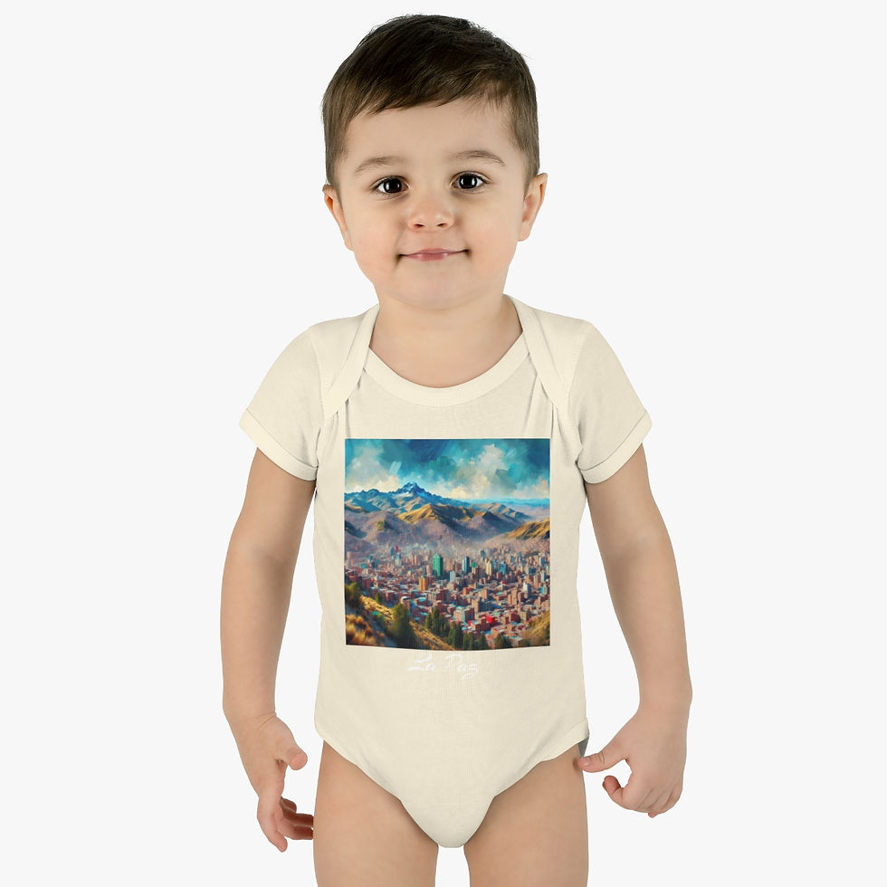 Thumbnail: La Paz Bolivia: Infant Baby Rib Bodysuit