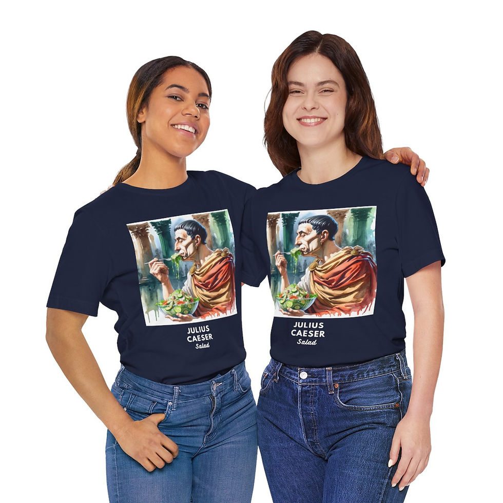 Thumbnail: Julius Caeser Salad: Unisex Jersey Short Sleeve Tee