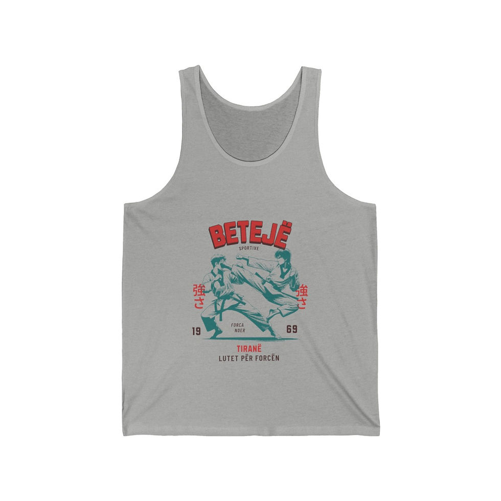 Thumbnail: Beteje Albania: Unisex Jersey Tank