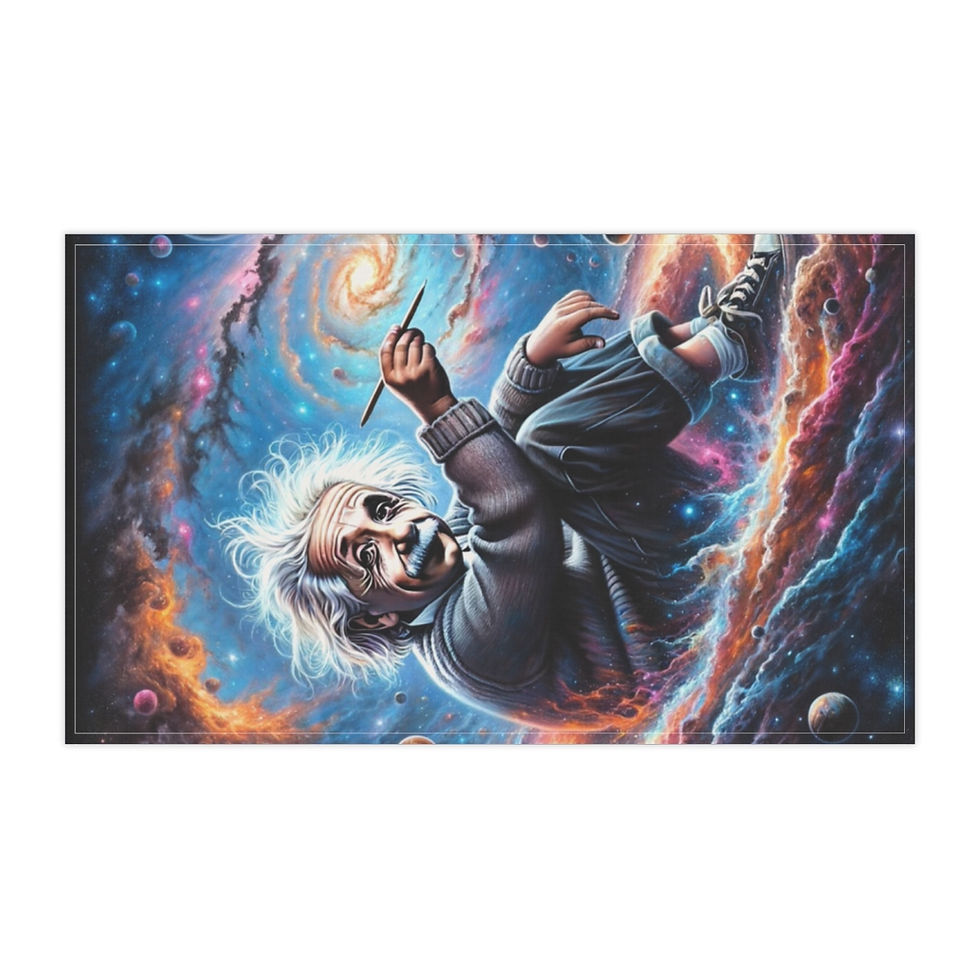 Thumbnail: Einstein in Space: Kitchen Towel