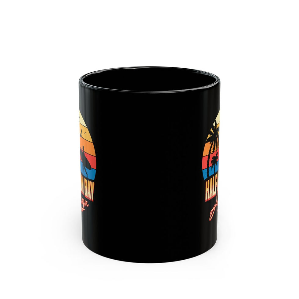 Thumbnail: Antigua Half Moon Bay: Black Mug (11oz, 15oz)