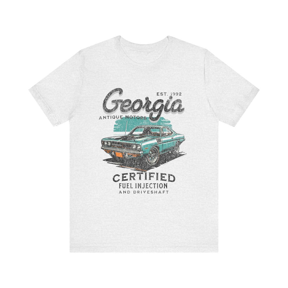 Thumbnail: Georgia Antique Motors: Unisex Jersey Short Sleeve Tee