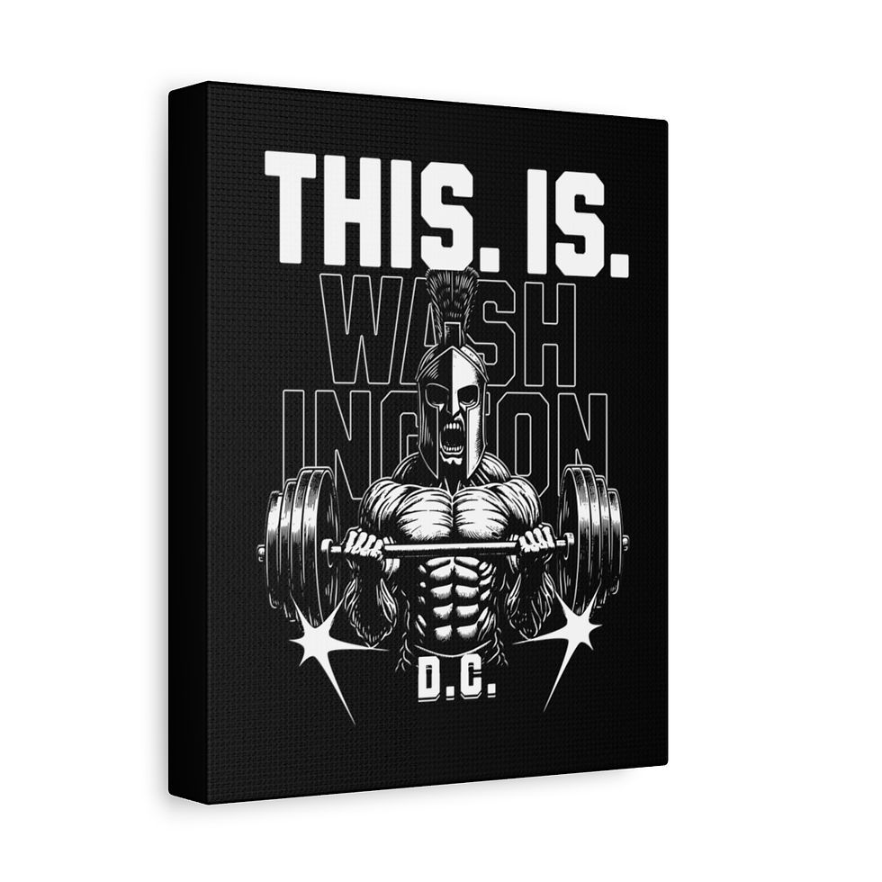 Thumbnail: This is DC: Matte Canvas, Stretched, 1.25"