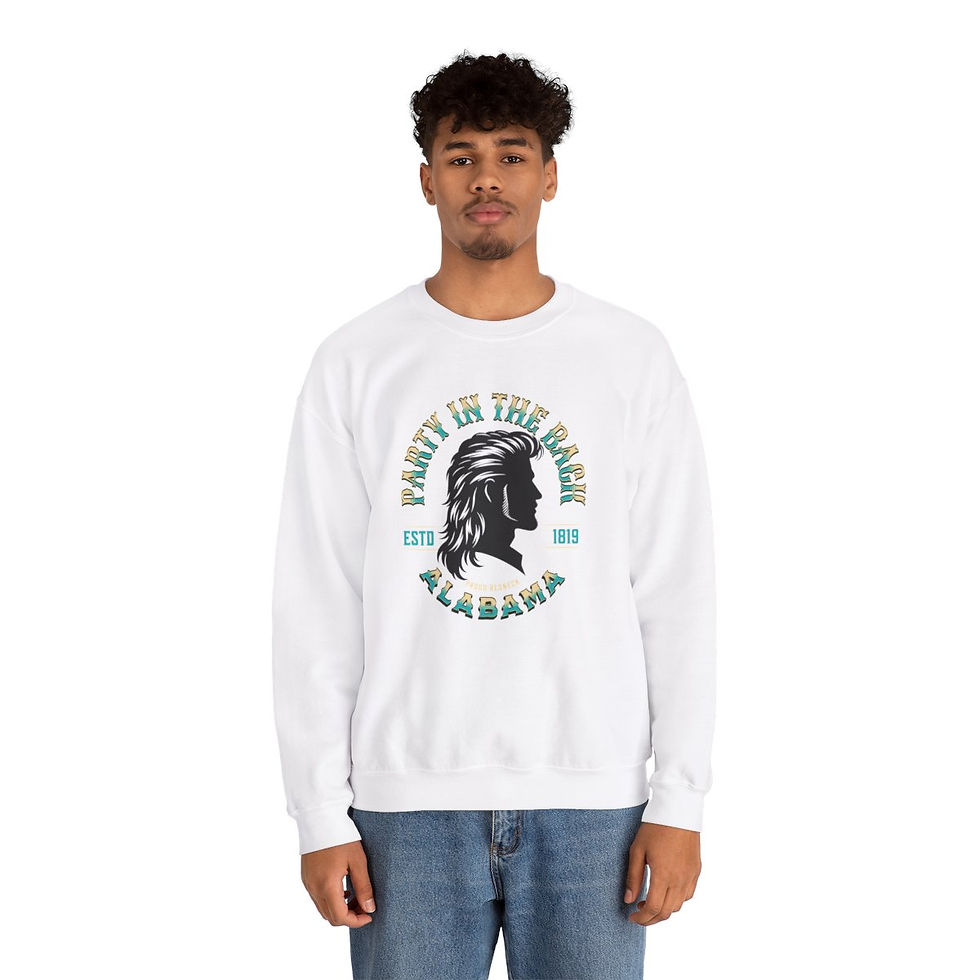 Thumbnail: Party in the Back Alabama: Unisex Heavy Blend™ Crewneck Sweatshirt