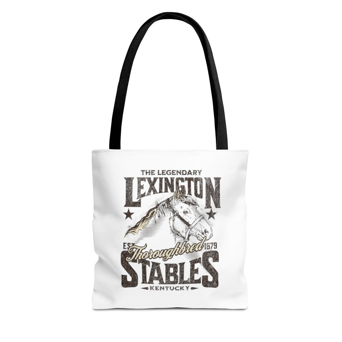 Lexington Kentucky Stables: Tote Bag (AOP)