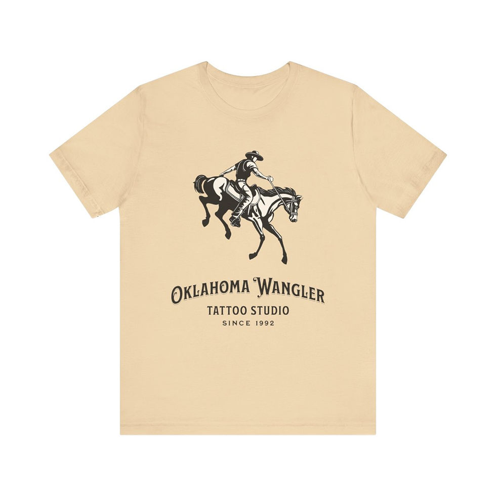 Thumbnail: Oklahoma Wrangler: Unisex Jersey Short Sleeve Tee
