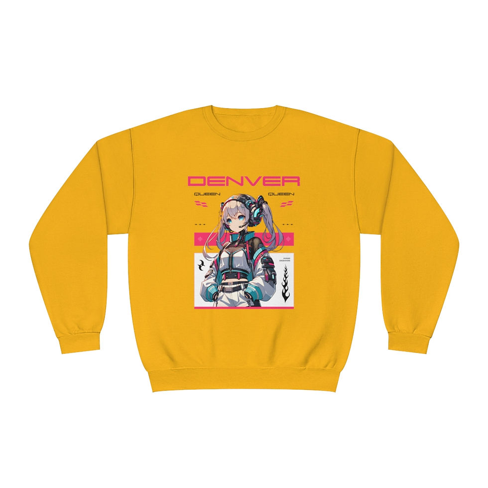 Thumbnail: Denver Princess Colorado: Unisex NuBlend® Crewneck Sweatshirt