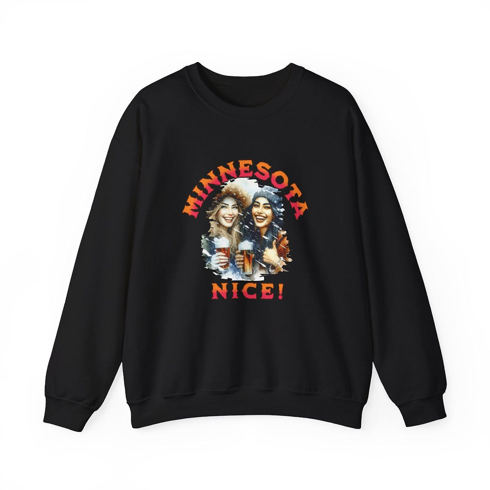 Thumbnail: Minnesota Nice: Unisex Heavy Blend™ Crewneck Sweatshirt