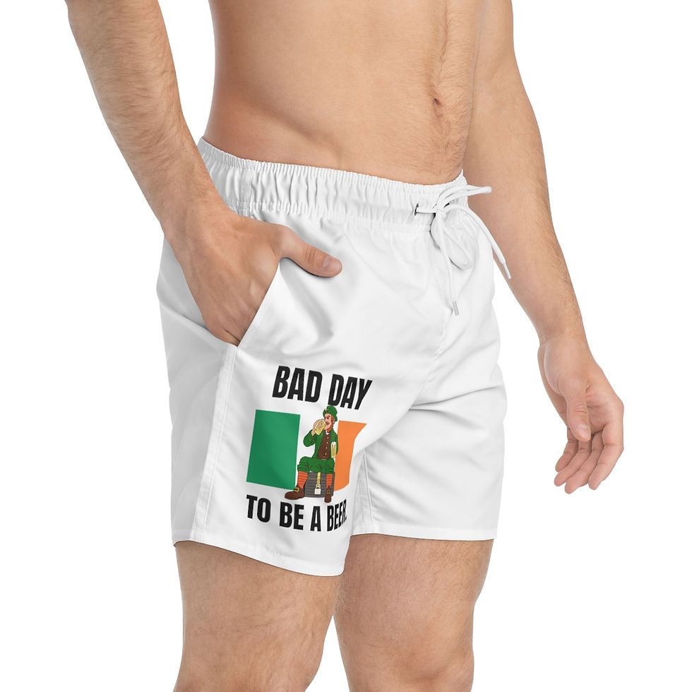 Thumbnail: Bad Day to be a Beer Ireland: Swim Trunks (AOP)