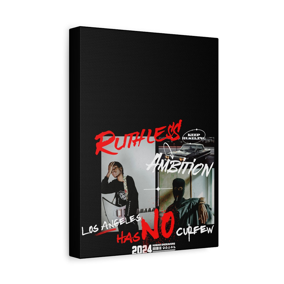 Thumbnail: Ruthless Ambition CA: Matte Canvas, Stretched, 1.25"