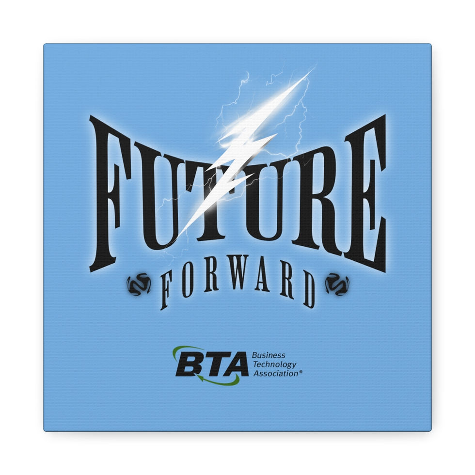 Thumbnail: Future Forward BTA 1: Matte Canvas, Stretched, 1.25"
