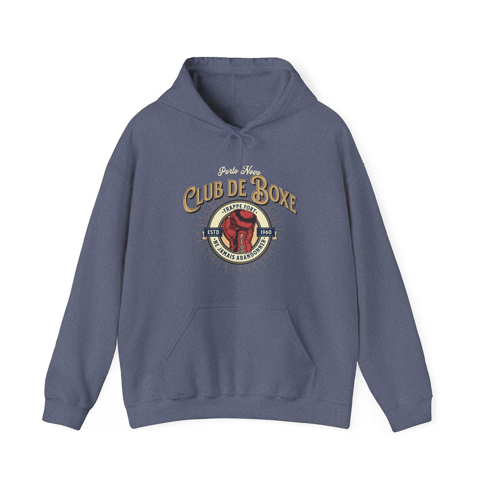 Thumbnail: Boxing Benin: Unisex Heavy Blend™ Hooded Sweatshirt