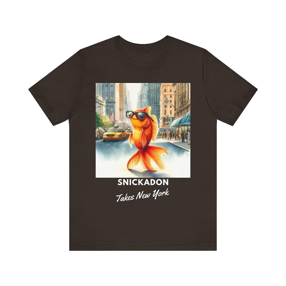 Thumbnail: Snickadon Takes NY: Unisex Jersey Short Sleeve Tee