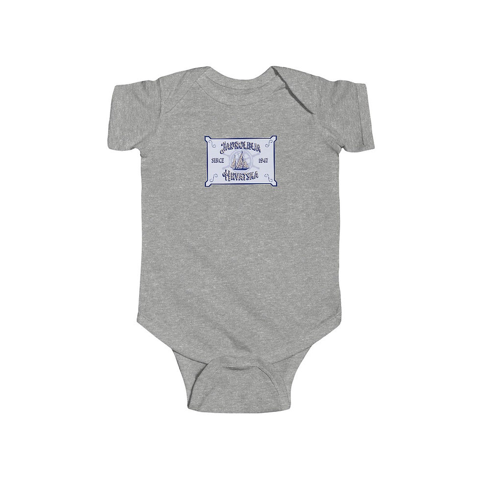 Thumbnail: Jadrolinja Hrvatska: Infant Fine Jersey Bodysuit
