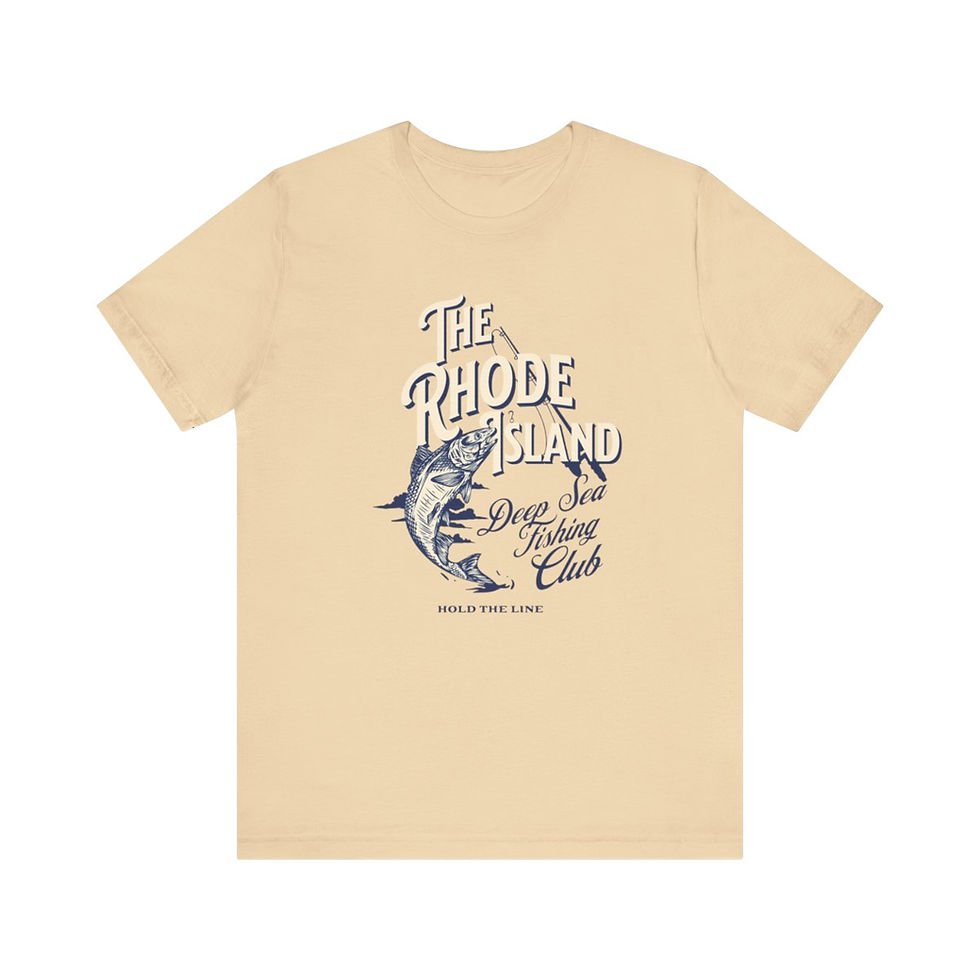Thumbnail: RI Fishing Club: Unisex Jersey Short Sleeve Tee