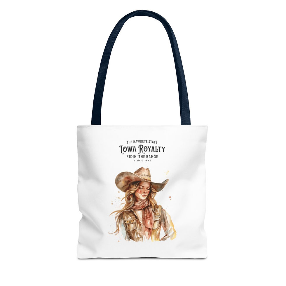 Thumbnail: Iowa Royalty: Tote Bag (AOP)