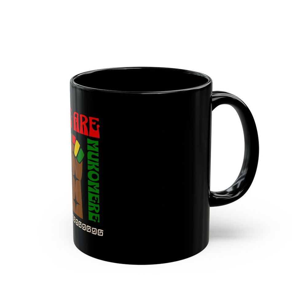 Thumbnail: Rwanda Strong: Black Mug (11oz, 15oz)