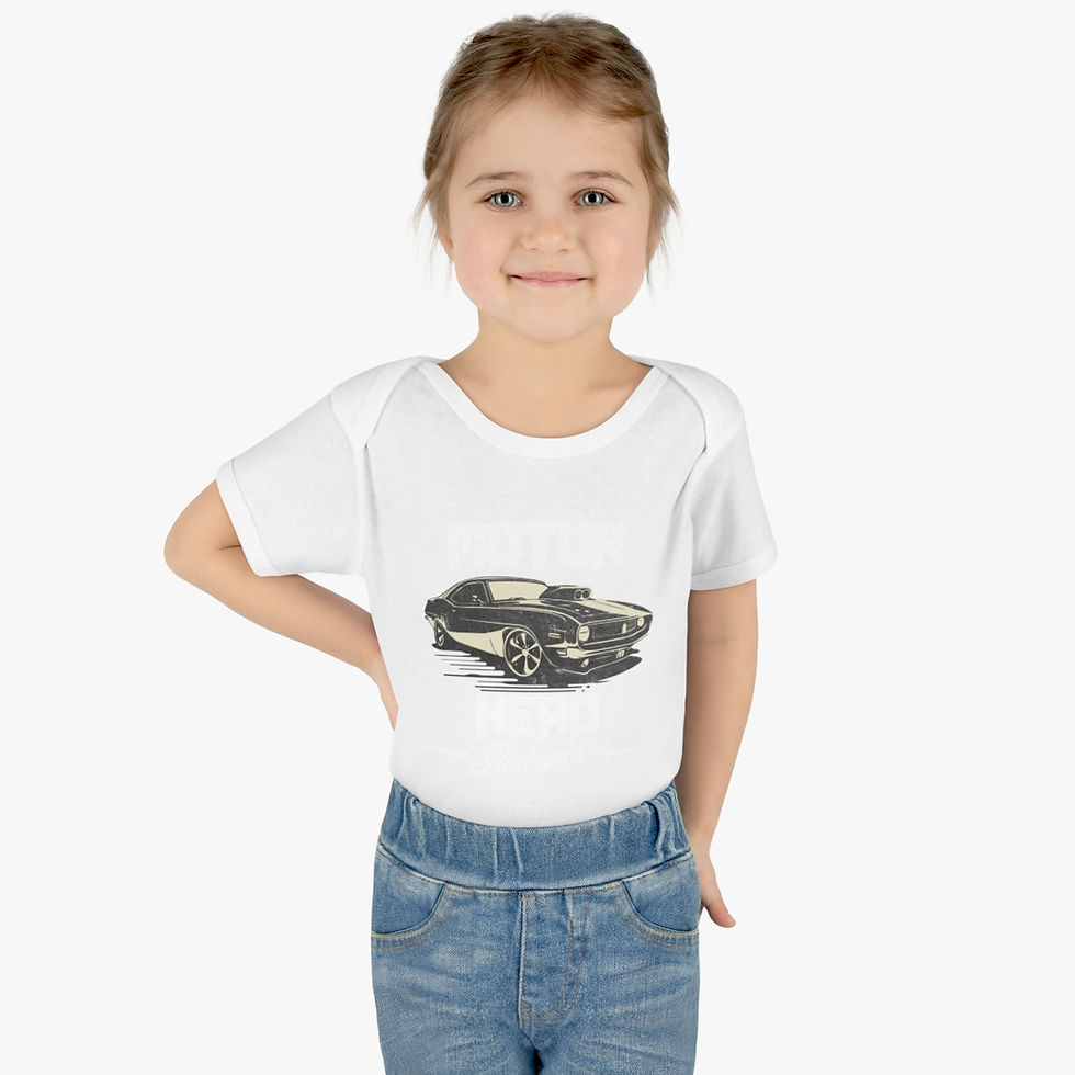 Thumbnail: Motorhead Alabama: Infant Baby Rib Bodysuit