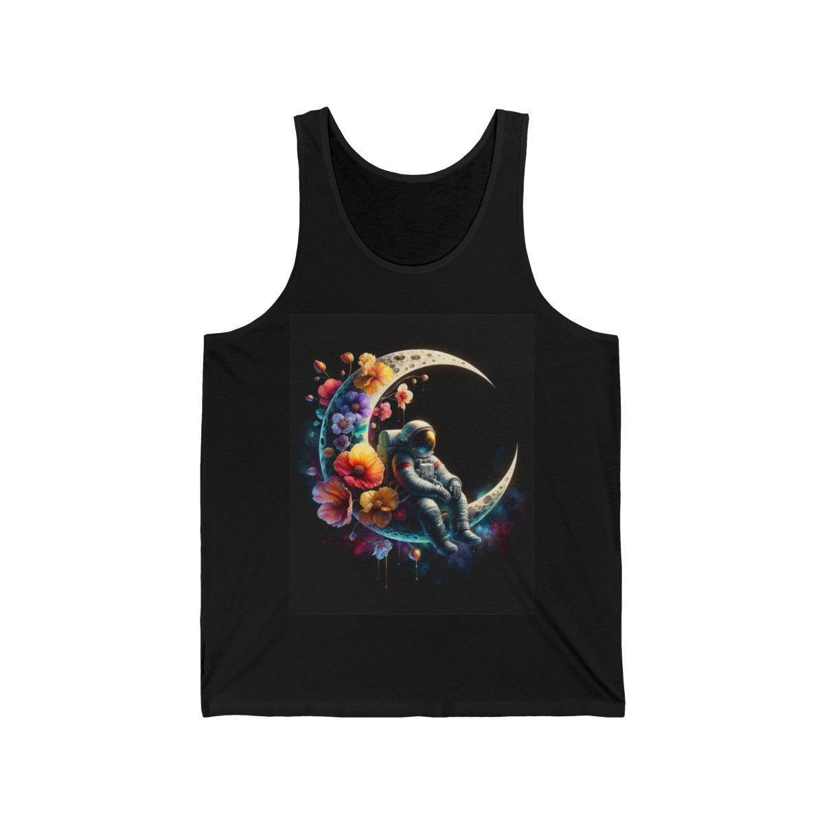 Moon 2: Unisex Jersey Tank