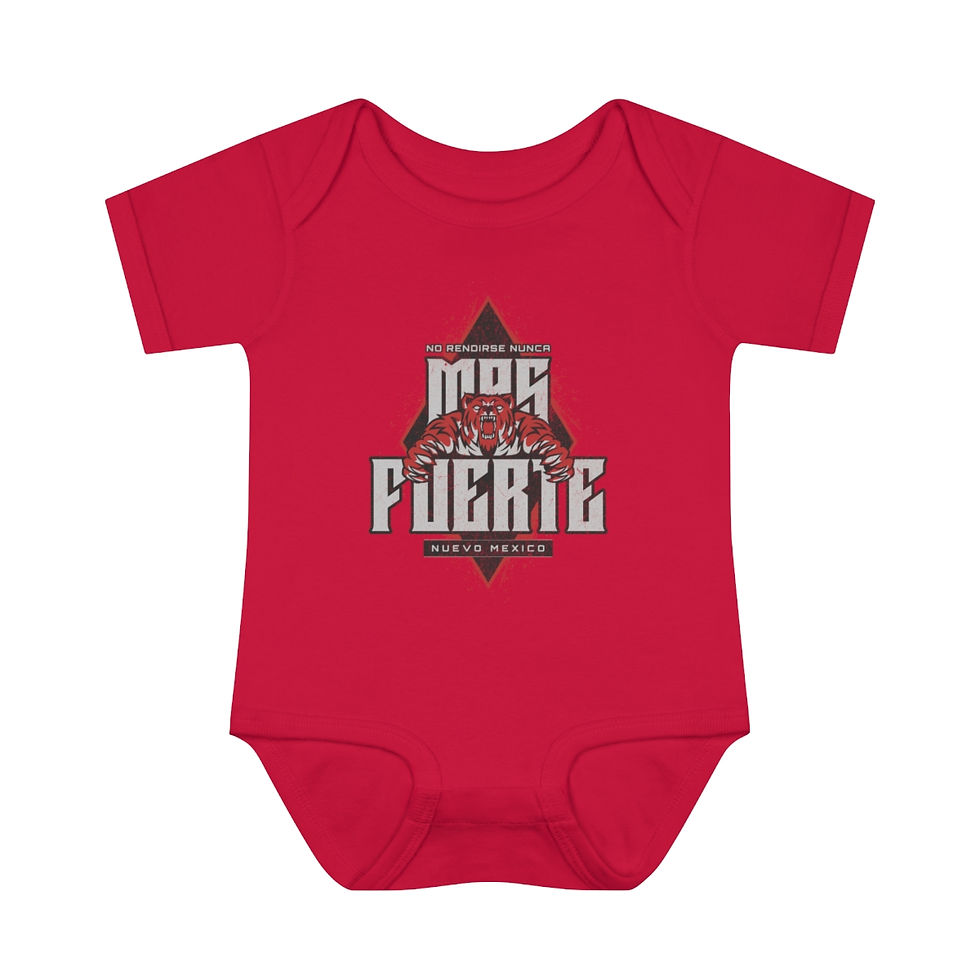 Thumbnail: Mas Fuerte New Mexico: Infant Baby Rib Bodysuit