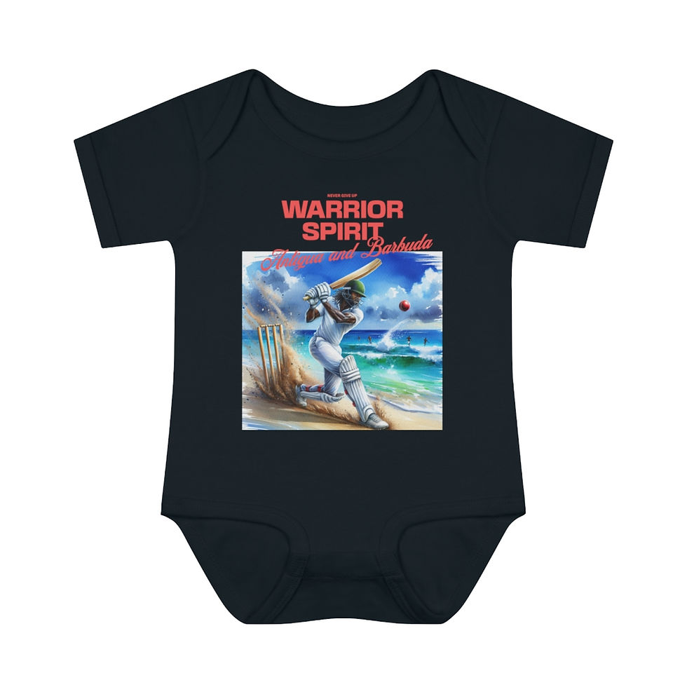 Thumbnail: Antigua Cricket: Infant Baby Rib Bodysuit