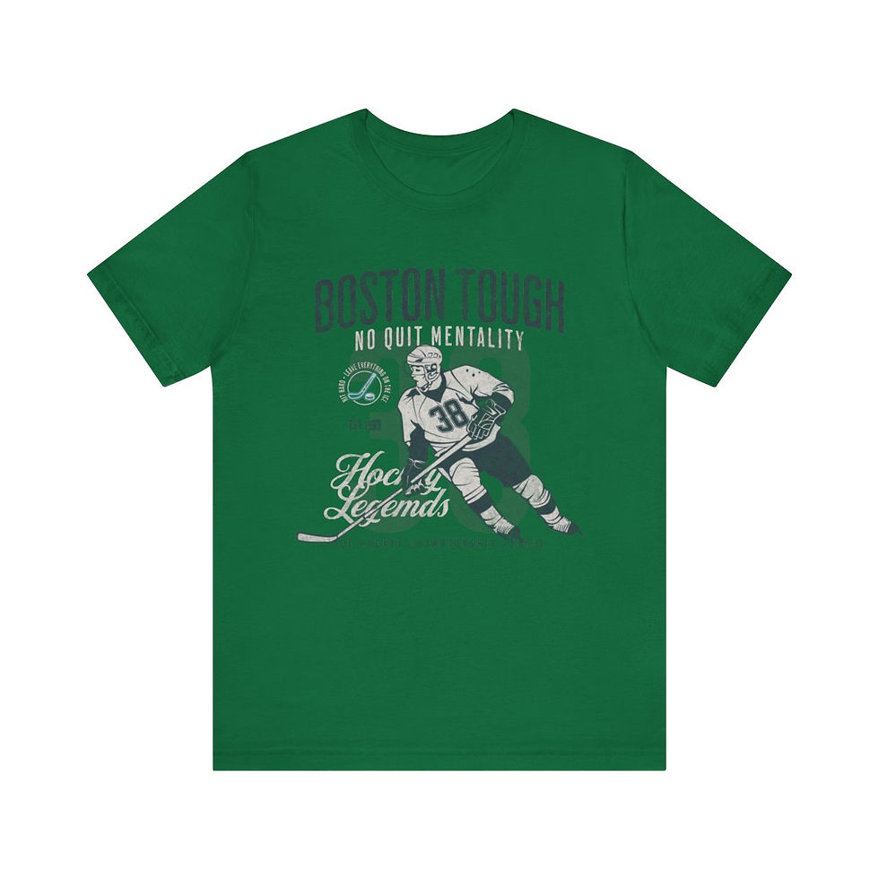 Thumbnail: Boston Tough Massachusetts: Unisex Jersey Short Sleeve Tee