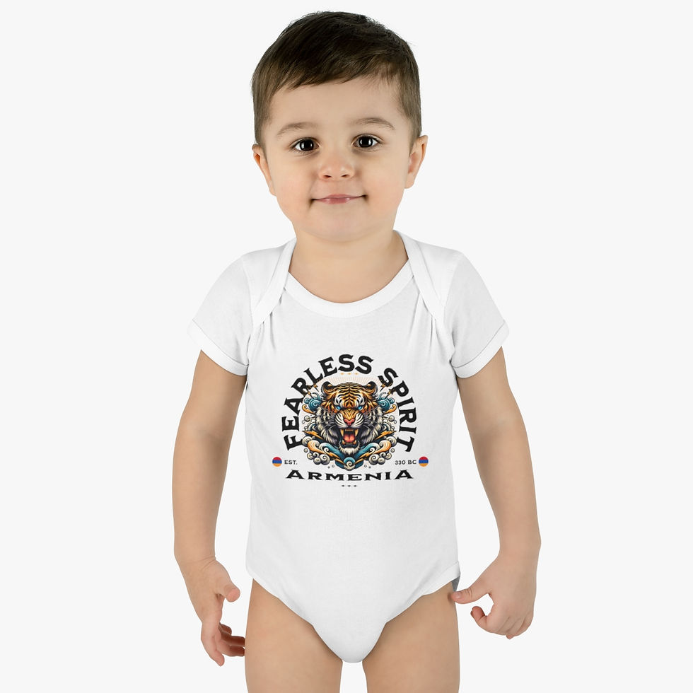 Thumbnail: Fearless Spirit Armenia: Infant Baby Rib Bodysuit