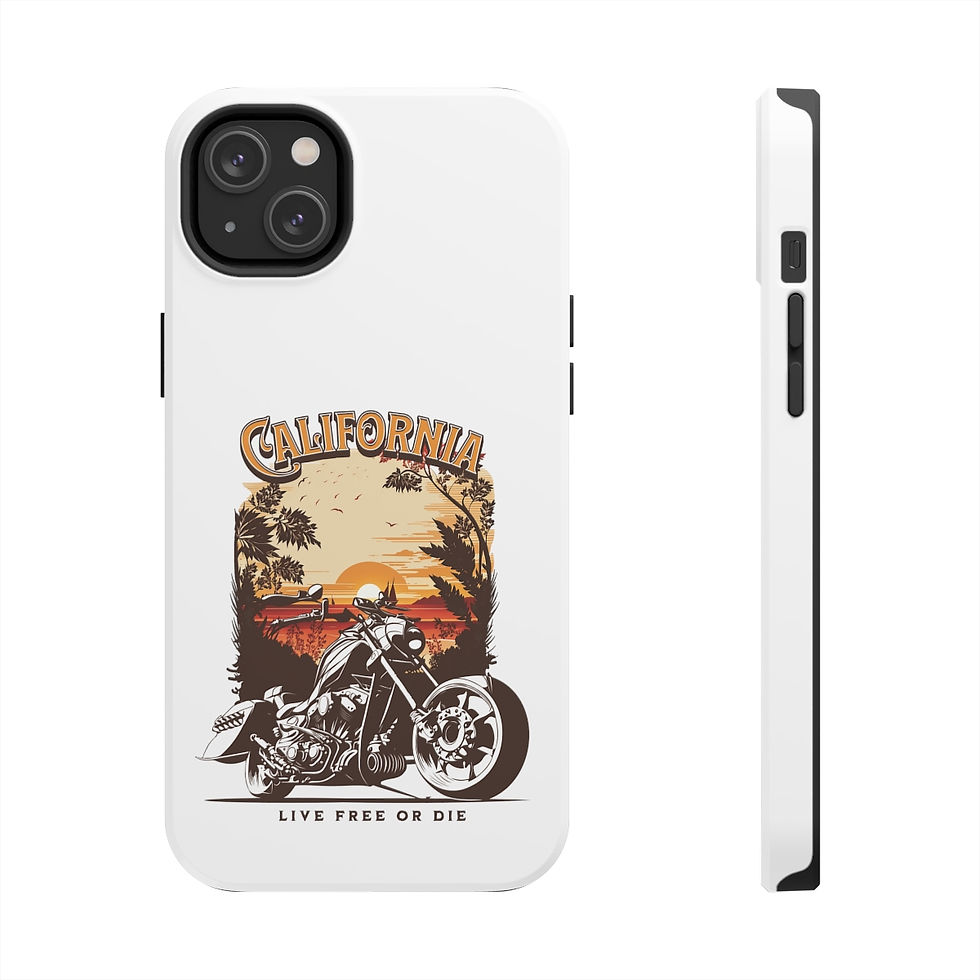 Thumbnail: Live Free or Die CA: Tough Phone Cases