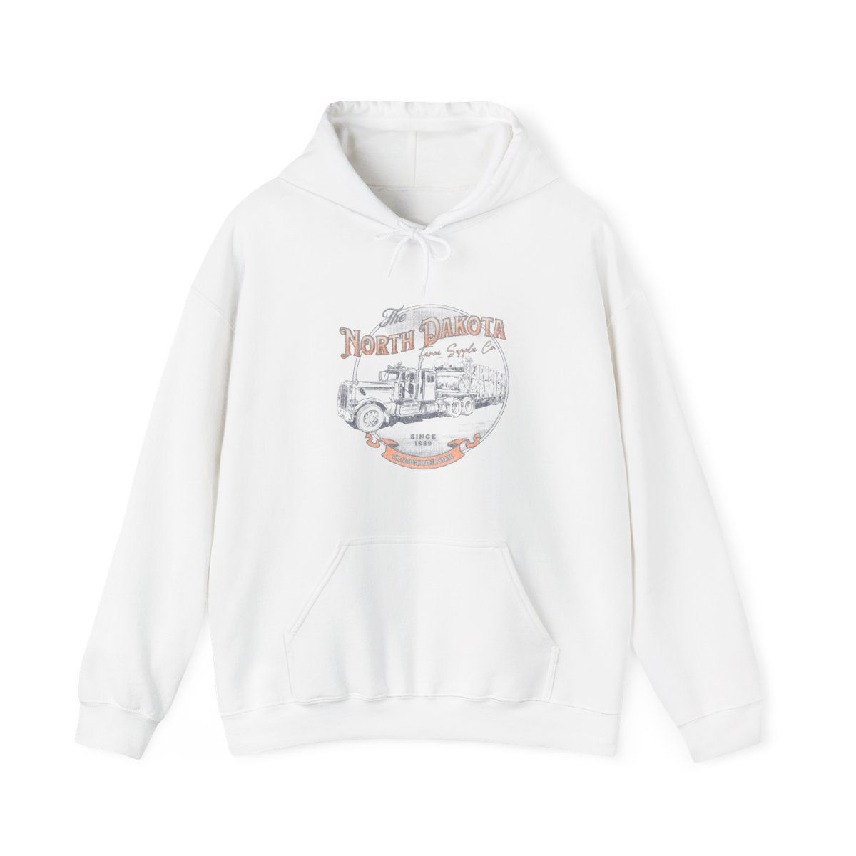 North Dakota Farm Supply: Unisex Heavy Blend™ Hooded Sweatshirt