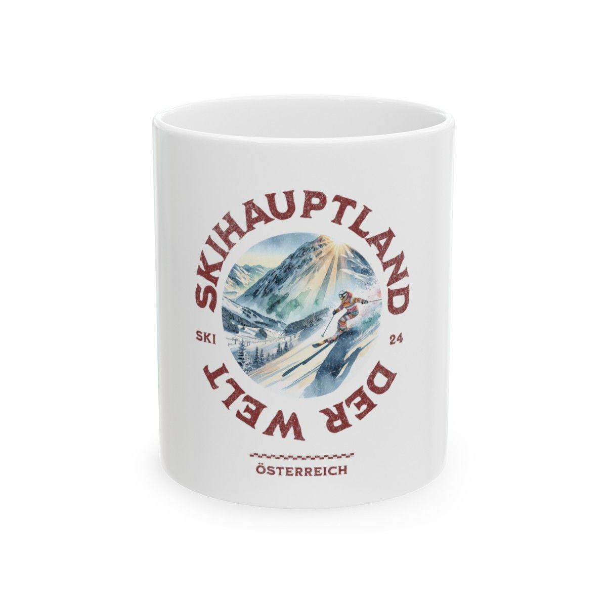 Skihauptland Der Welt: Ceramic Mug, (11oz, 15oz)