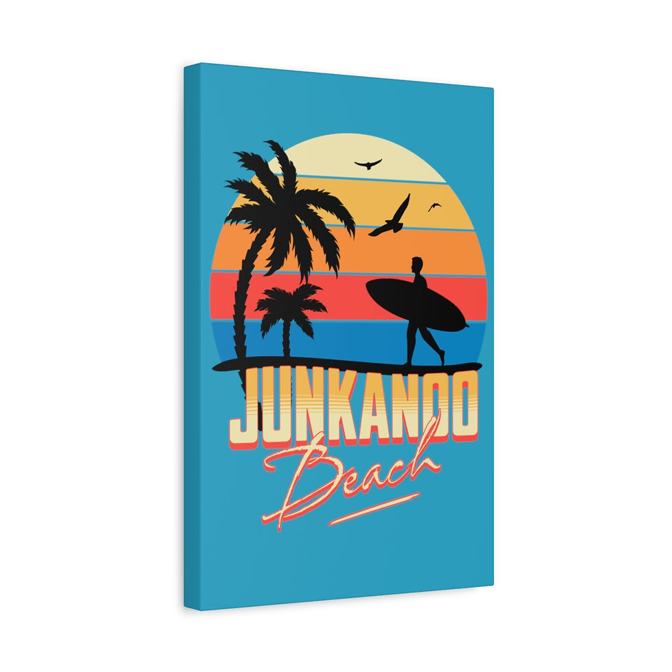 Thumbnail: Junkanoo Beach: Matte Canvas, Stretched, 1.25"