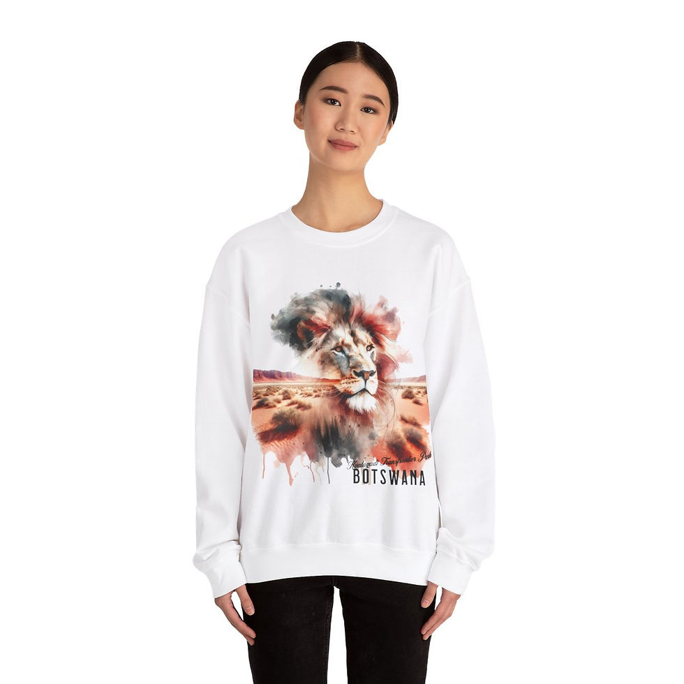 Thumbnail: Kgalagardi Park Botswana: Unisex Heavy Blend™ Crewneck Sweatshirt