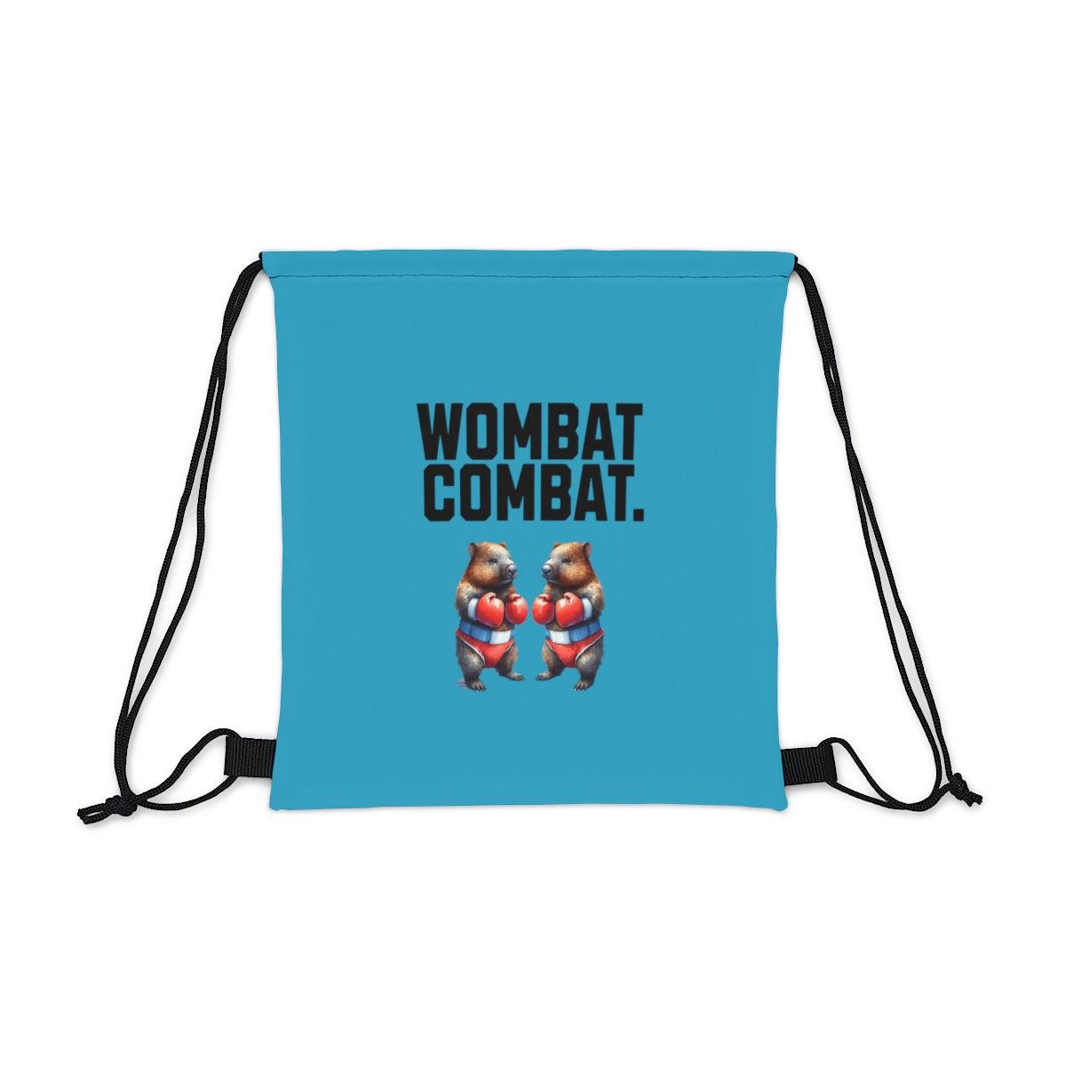 Wombat Combat Australia: Outdoor Drawstring Bag