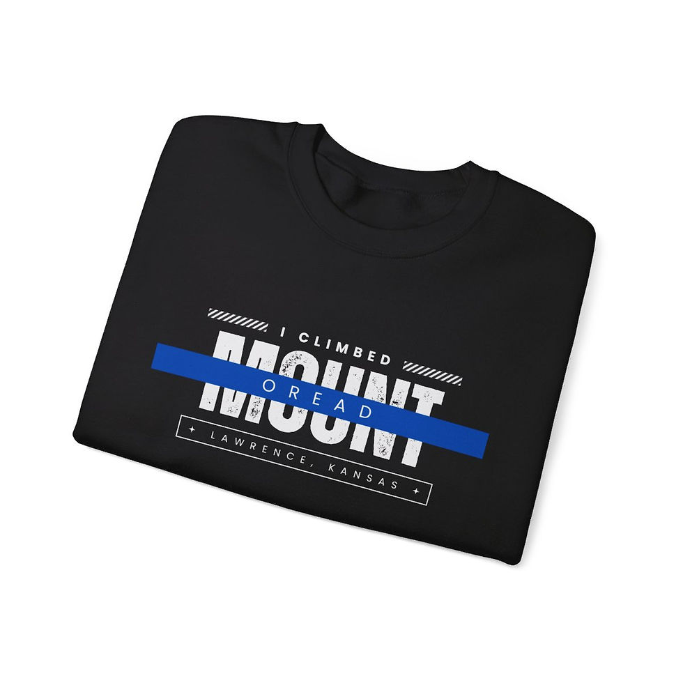 Thumbnail: I Climbed Mount Oread Kansas: Unisex Heavy Blend™ Crewneck Sweatshirt