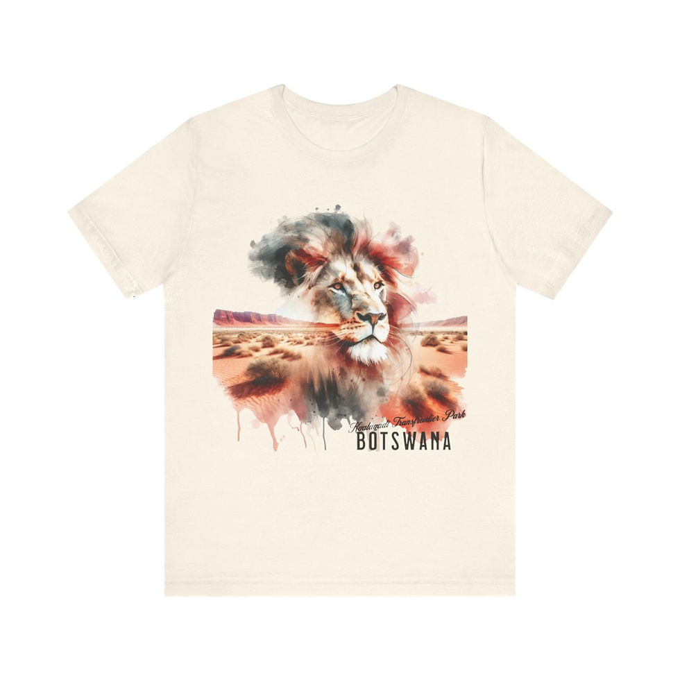Thumbnail: Kgalagardi Park Botswana: Unisex Jersey Short Sleeve Tee