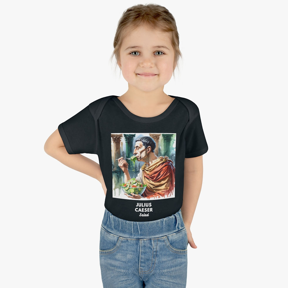 Thumbnail: Julius Caeser Salad: Infant Baby Rib Bodysuit