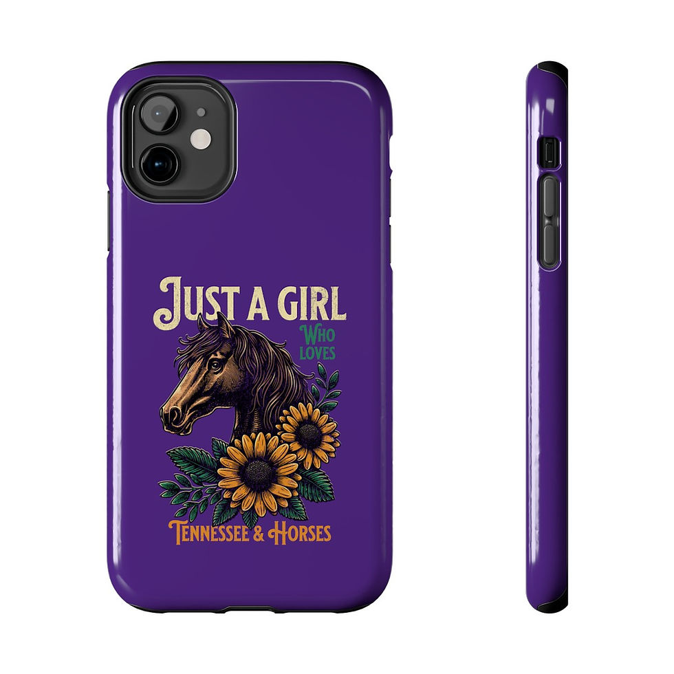 Thumbnail: Tennessee & Horses: Tough Phone Cases